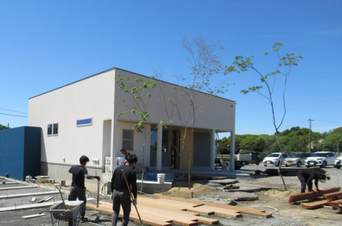 2025.4店舗建築中