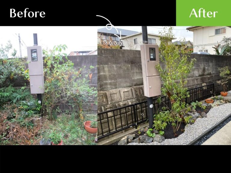 【お庭のリフォーム】荒れ放題で手が付けられなくなったお庭を蘇らせ、すっきり美しいナチュラルガーデンに【リガーデン】
